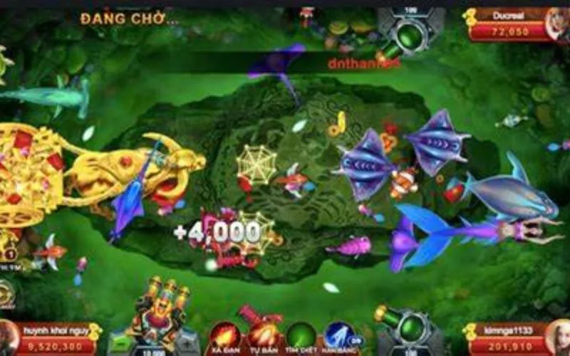 Bắn cá H5 đầu tư về đồ họa khiến con game thu hút người chơi sành