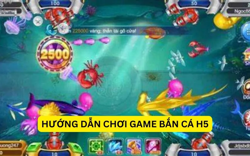 Mách các bet thủ mới cách chơi bắn cá H5 đánh đâu thắng đó